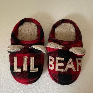 Dearfoams Plaid Slippers Toddler